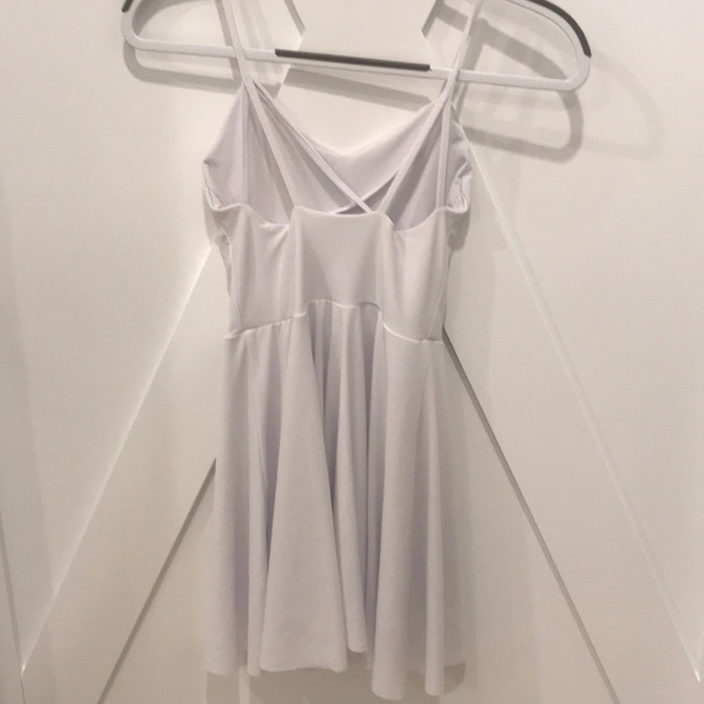cross cross back boutique midi dress